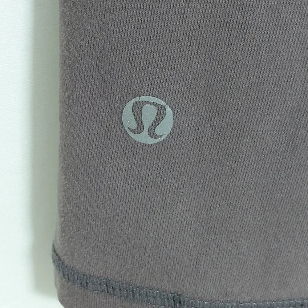 Lululemon Back High Rise Cropped Activewear Pants Women See Measurements